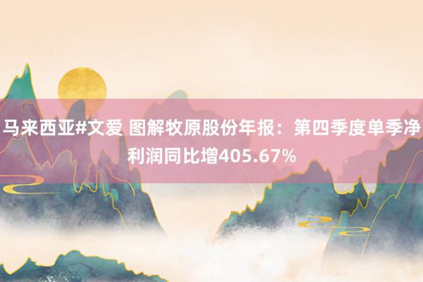 马来西亚#文爱 图解牧原股份年报：第四季度单季净利润同比增405.67%