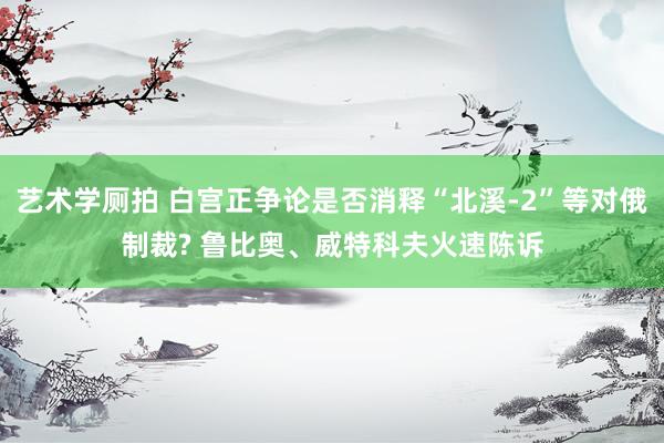 艺术学厕拍 白宫正争论是否消释“北溪-2”等对俄制裁? 鲁比奥、威特科夫火速陈诉