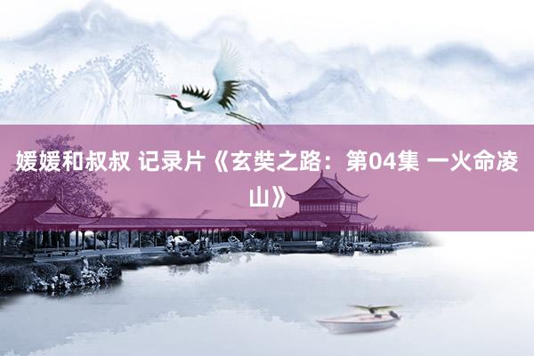 媛媛和叔叔 记录片《玄奘之路：第04集 一火命凌山》